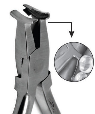 Alicate para doblar arcos