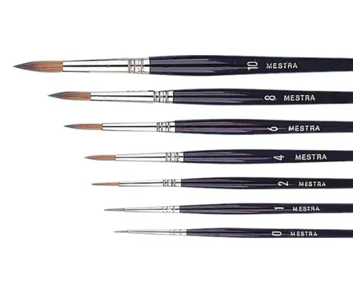 [IU-T76-R] Round Brush No. 6, Mestra