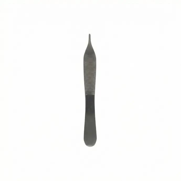 Pinza de Disección Adson con Punta Recta, Con Dientes de 1:2 - Longitud de 12 cm