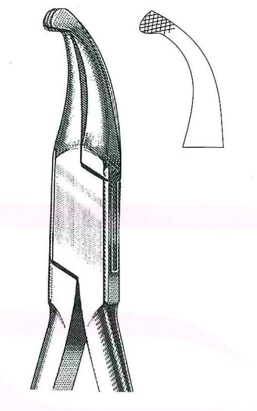 Alicate How para Contornear Coronas y Bandas - Longitud de 12.5 cm