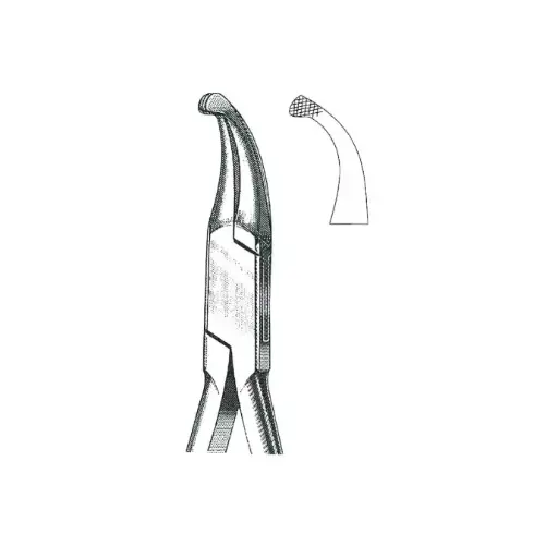 [IU-10925] How Pliers for Contouring Crowns and Bands - Length 12.5 cm