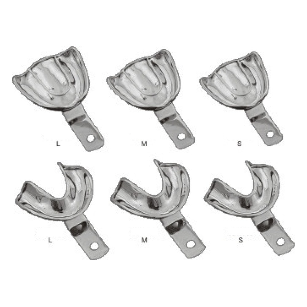 Kit Trays Edentulous without Drilling 6 units (UCV)