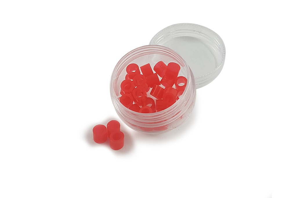 Anillos Identificadores color Rojo (5 unidades)