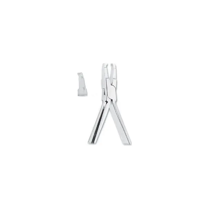 Straight steel bracket plump 13 cm