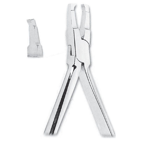 Straight steel bracket plump 13 cm