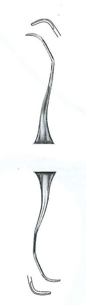 Instrumento de Periodoncia Gracey Figura 13/14 (Mango Fino)