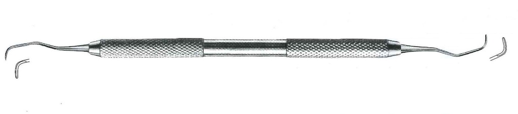 Gracey Periodontal Instrument Figure 1/2 (Fine Handle)