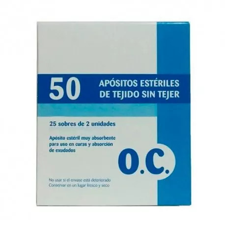 Compresas Estériles de Tejido Sin Tejer 4 Capas 30G/m2 de O.C