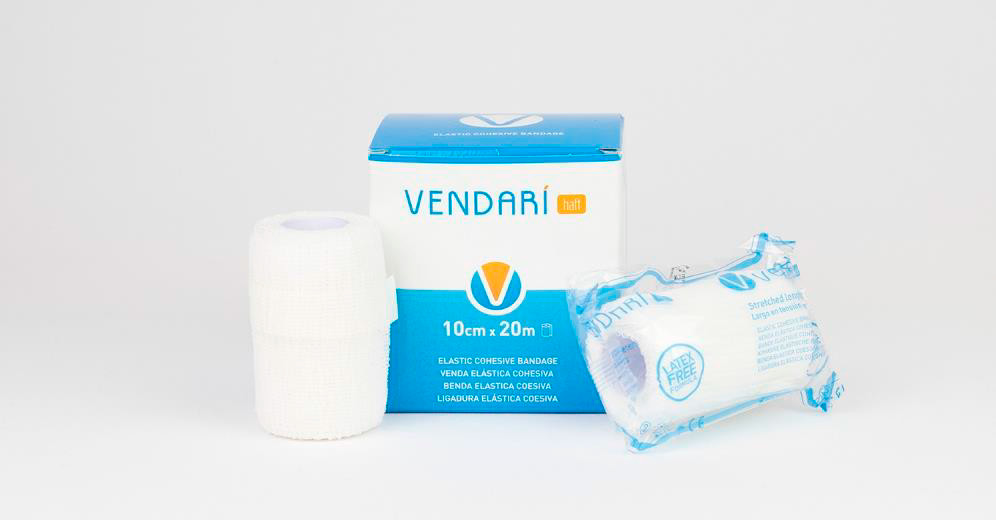 Venda Elástica Cohesiva Vendari Haft - Caja Individual