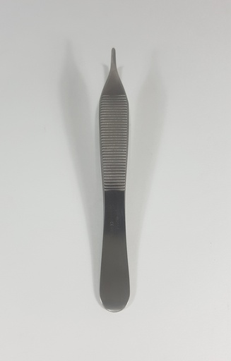 [IU-00464] Pinza de Disección Adson con Punta Recta, Con Dientes de 1:2 - Longitud de 12 cm
