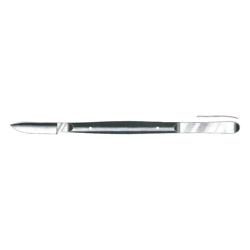 [IU-10846] Espátula para Cera Grande Fehanenstock - Longitud de 17cm