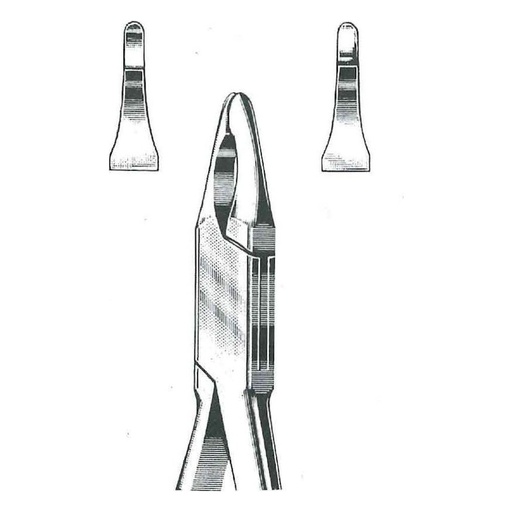 [IU-10927] Alicate N. 114, para bombear coronas Longitud de 13 cm