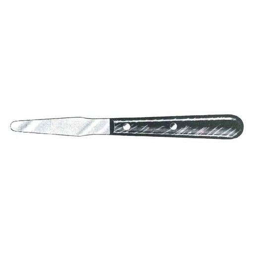 [IU-10872] Espátula para batir elastómeros (polisulfuro), Yeso, Flexible - Longitud de 20 cm