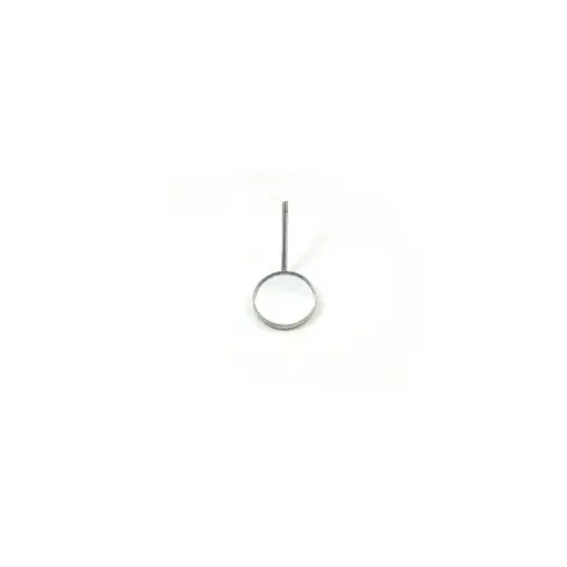 [IU-09647] Flat oral mirror, simple thread - diameter = 24 mm