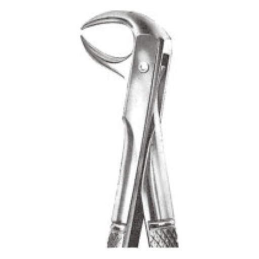 [IU-02-86B] English model extraction clamp, lower molar third parties, Figure 86b