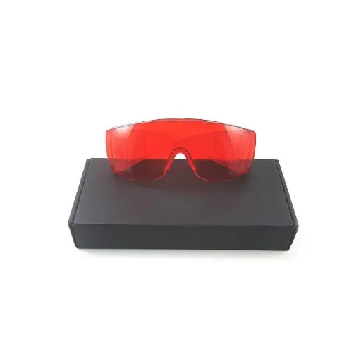 [IU-17069] Orange Safety Glasses