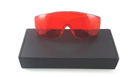 [IU-17069] Orange Safety Glasses