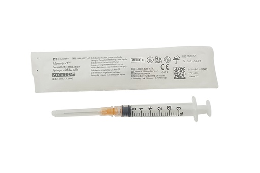 [IU-17077] Syringe with Needle for Monoject Irrigation 23G x 1.2mm