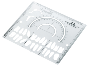 [IU-T419] Template for Ricketts Cephalometric Tracings