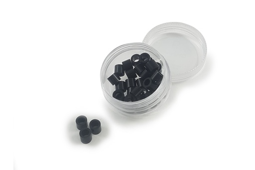 [IU-AI-NG] Anillos Identificadores color Negro (5 unidades)