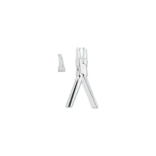 [IU-T687] Straight steel bracket plump 13 cm
