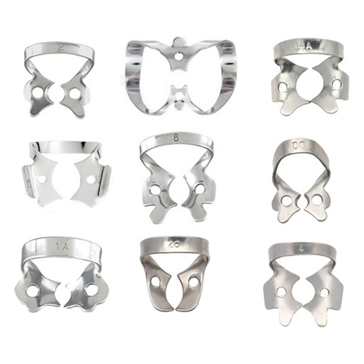[SET-16] Set de Clamps N. 2, 9, 14A, 7, 8, 00, 1A, 26, 4 (Incluye Estuche)
