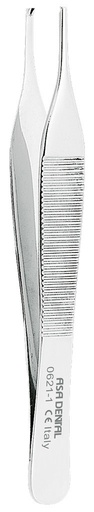 [IU-00464-ASA] Pinza de tejido Adson ASA - longitud = 12 cm / 4-3/4", dientes = 1:2