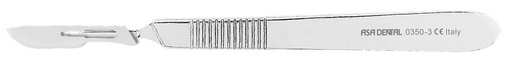 [IU-00327-ASA] Bisturí Asa handle, number 3