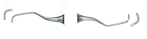 [IU-GR-5/6L-F] Gracey Figure 5/6 Periodontal Instrument (Fine Handle)