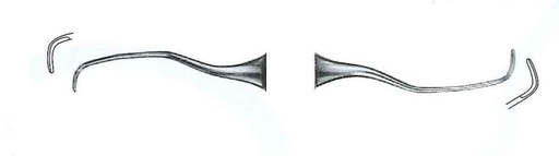 [IU-GR-11/12L-F] Gracey Figure 11/12 Periodontal Instrument (Fine Handle)