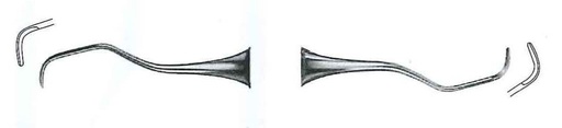 [IU-GR-3/4L-F] Gracey Figure 3/4 Periodontal Instrument (Fine Handle)