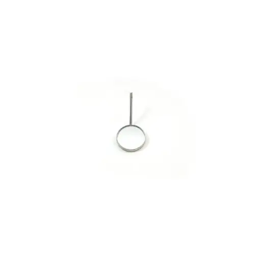 [IU-09647-L] Flat clinical mirrors rab socket, number 5