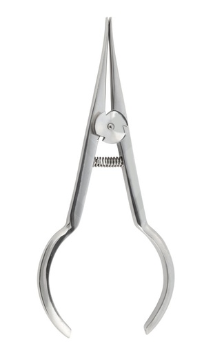 [IU-T673] Coon pliers to bind ligatures